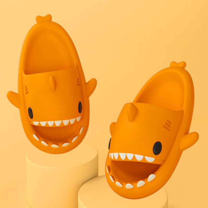 LELEBEAR Shark Slides Adult Cloudy Cute Shark Slippers For Women Men