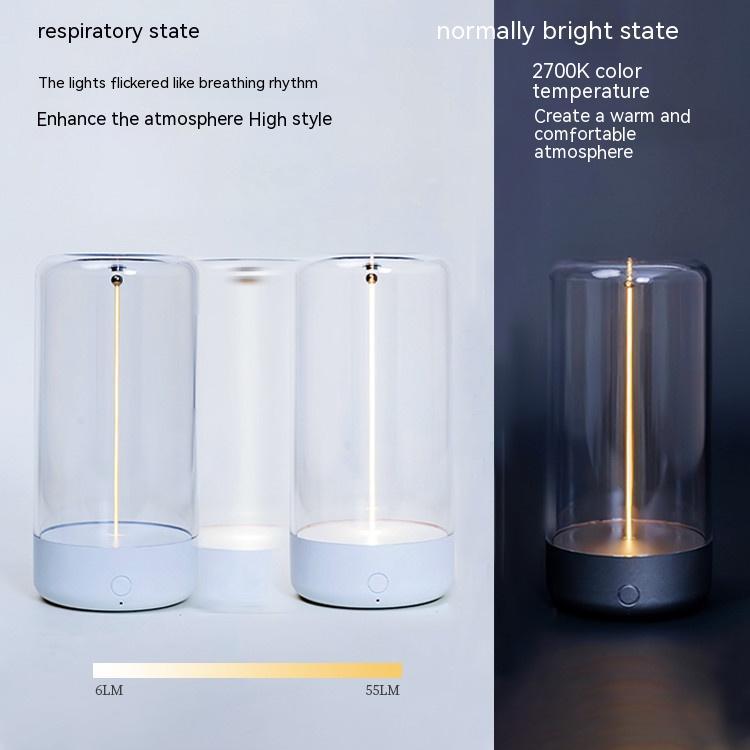 New LED Camping Light Type - c Rechargeable Portable Night Light With High Transparency And Anti Drop Creative Atmosphere Light - AL AZLAN SHOP alazlanshop