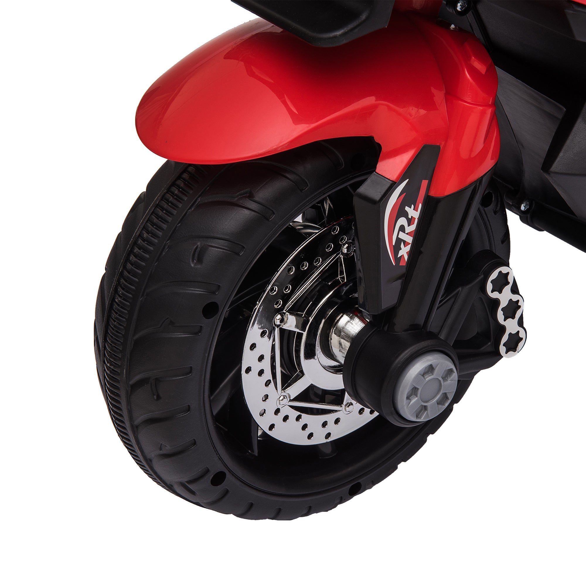 Red 6V Kids Electric Motorcycle Ride - On Dirt Bike Toy With Music Horn Headlights - AL AZLAN SHOP alazlanshop
