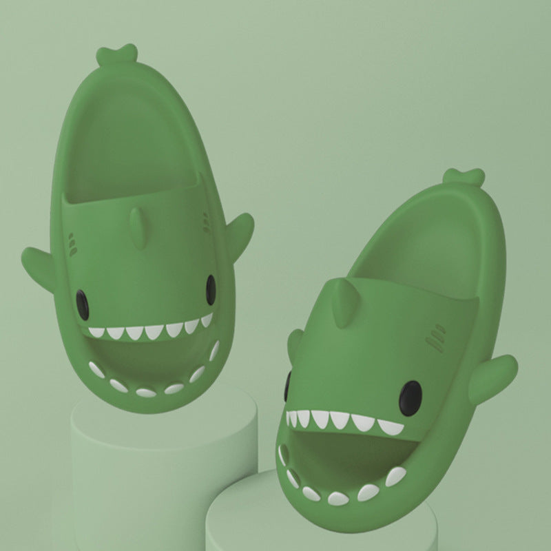 LELEBEAR Shark Slides Adult Cloudy Cute Shark Slippers For Women Men